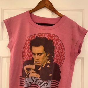 Vintage Adam ant band Tee 1984